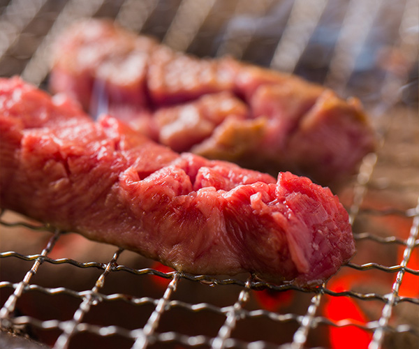 焼きシーン